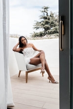Charger l&#39;image dans la visionneuse de galerie, Blanche mini dress
