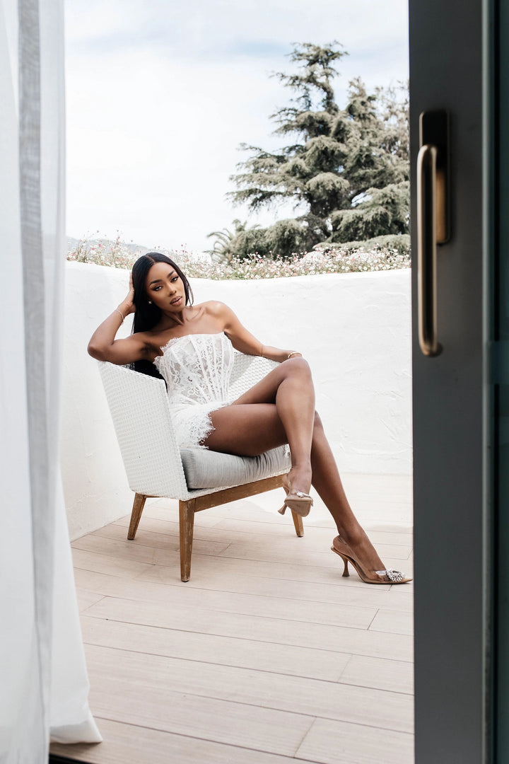 Blanche mini dress