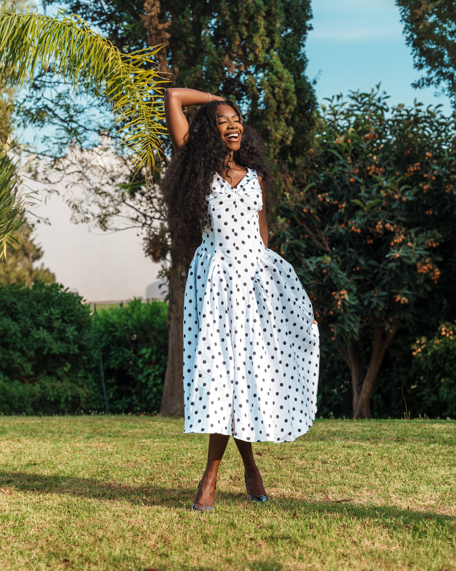 Saphira midi dress