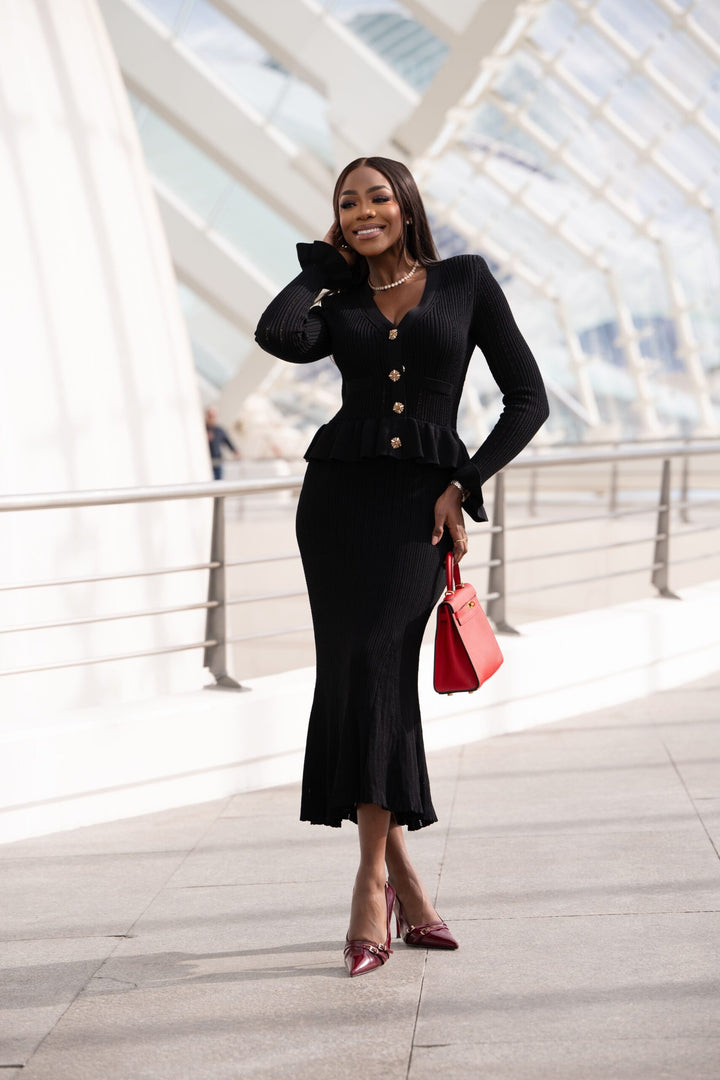 Tani midi dress