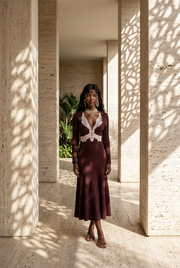 Robe midi Meline
