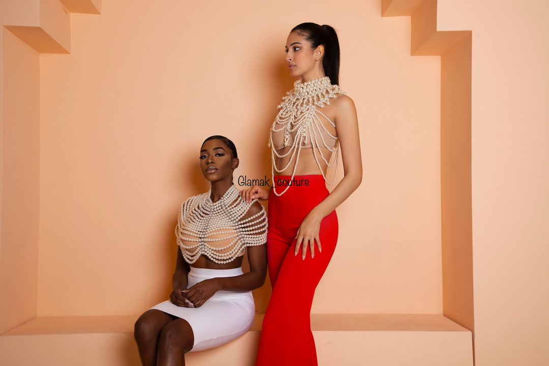 Perla pearl top