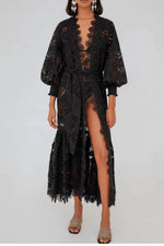 Load image into Gallery viewer, Peace maxi dress
