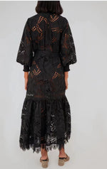 Load image into Gallery viewer, Peace maxi dress
