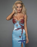 Load image into Gallery viewer, MAYA BLU MAXI DRESS
