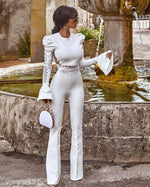 Load image into Gallery viewer, CARLA WHITE TWO PIECE SET
