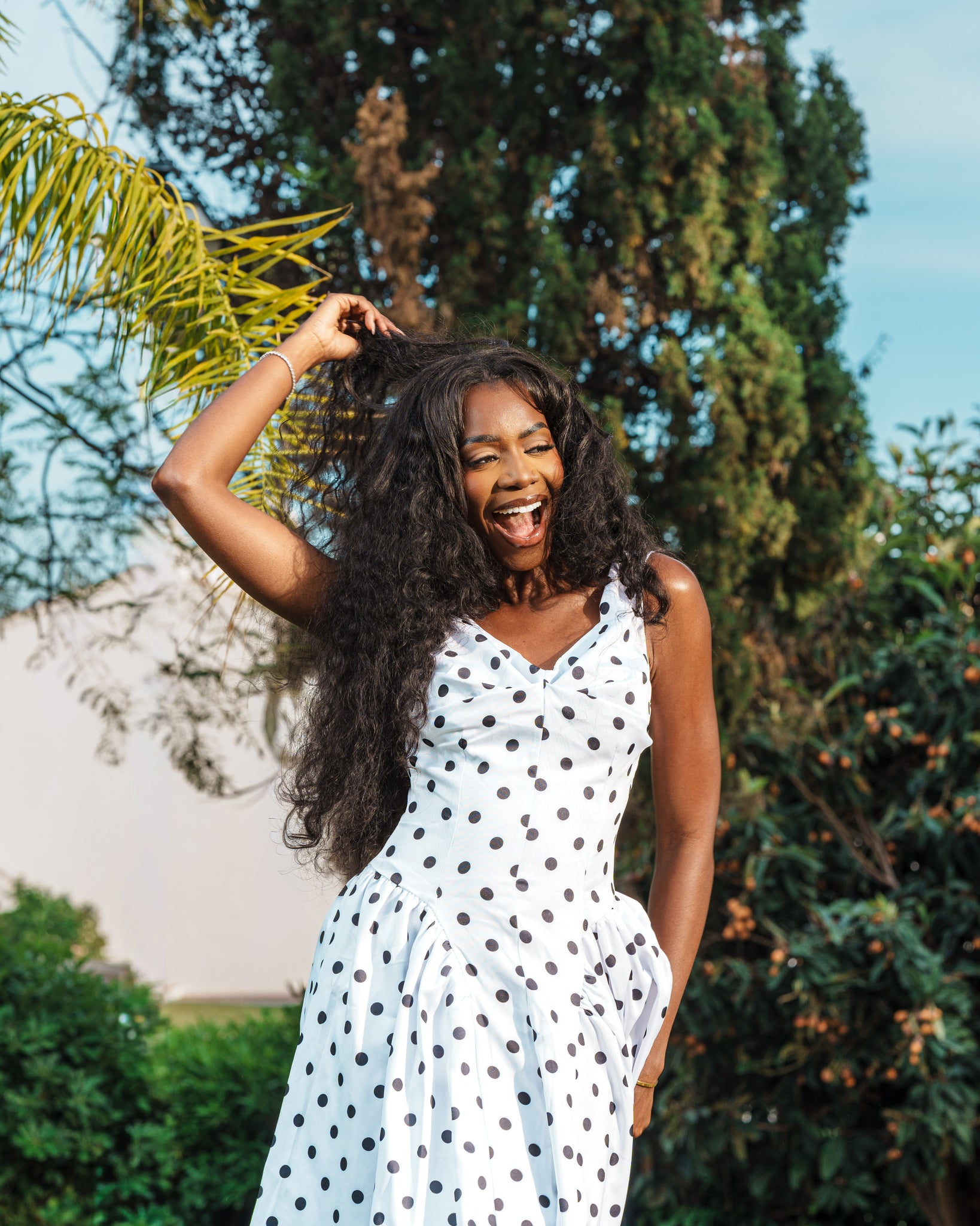 Saphira midi dress
