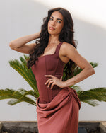 Carica l'immagine nel visualizzatore Galleria, Azelie maxi dress
